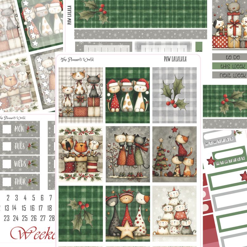 Haunted Homestead Weekly Vertical Planner Sticker Kit | by The Planner ...