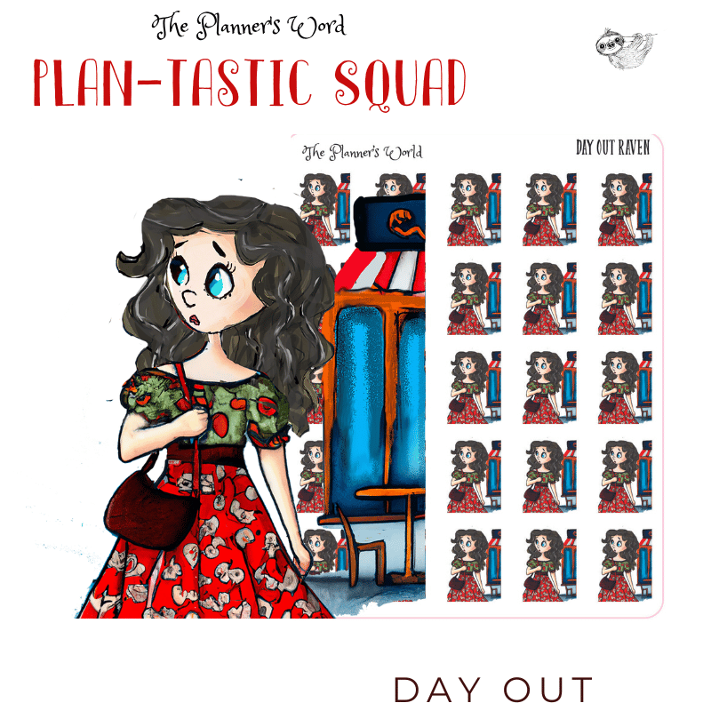 Day Out Planner Stickers - Plan-tastic Squad – The Planner's World