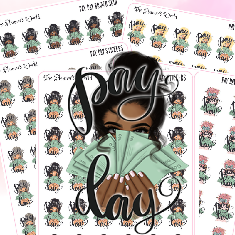 Payday Planner Stickers - The Planner's World