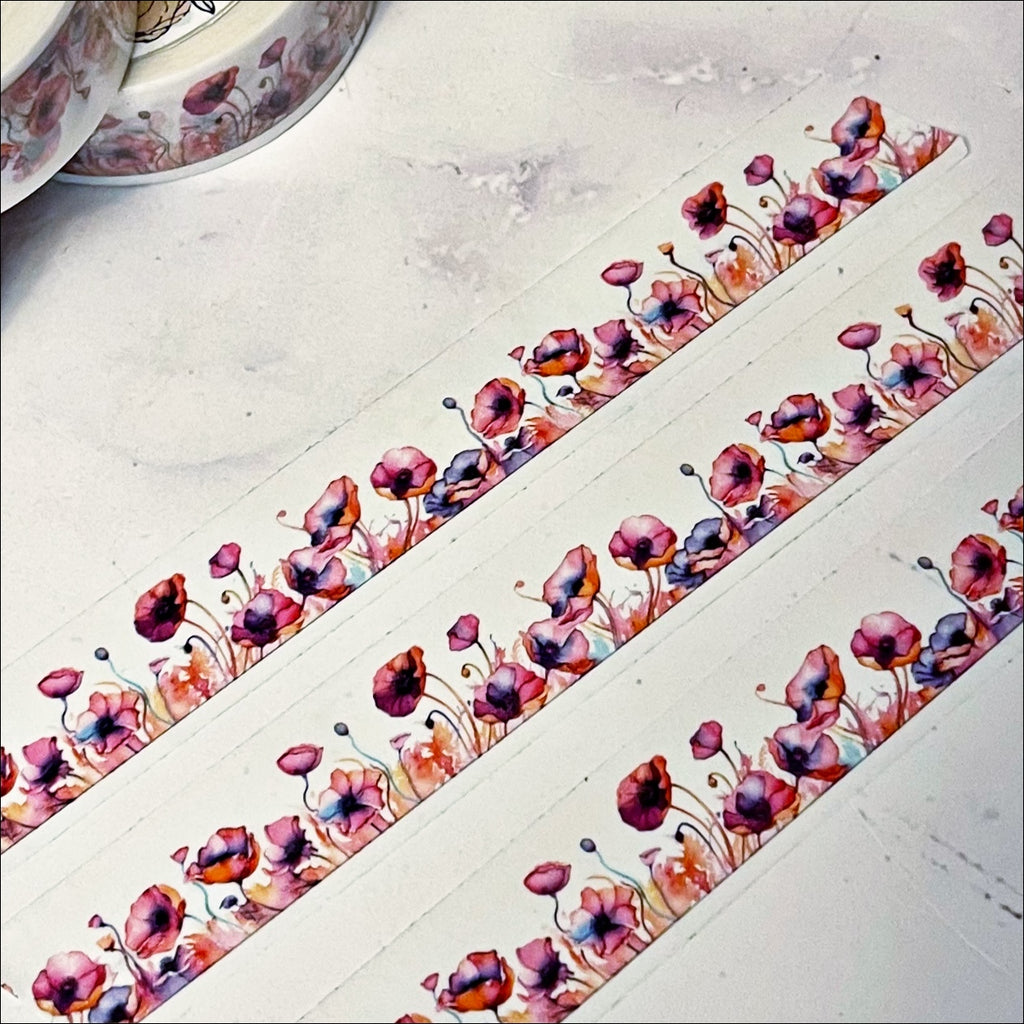Strawberries Red Summer Fruit Washi Tape Set (#W061) – Planner Envy