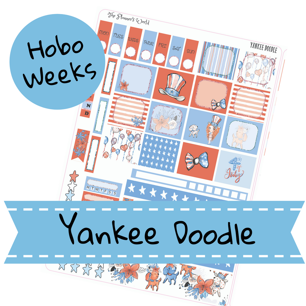 Yankee Doodle Hobonichi Weeks Kit - The Planner's World