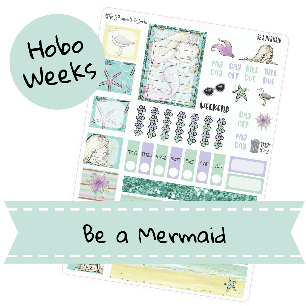 Be a Mermaid Hobonichi Weeks Kit - The Planner's World