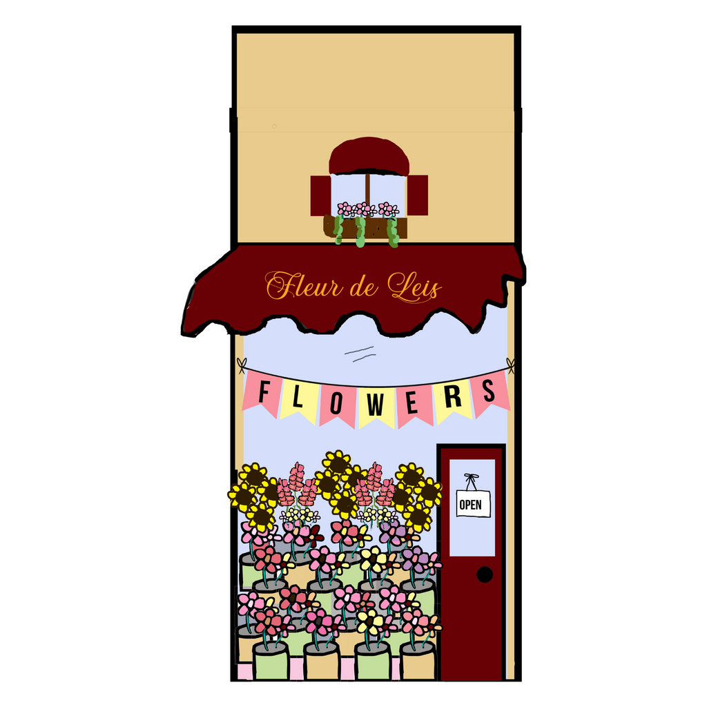 Flower Shop Hobonichi Weekly Planner Sticker Kit - The Planner's World