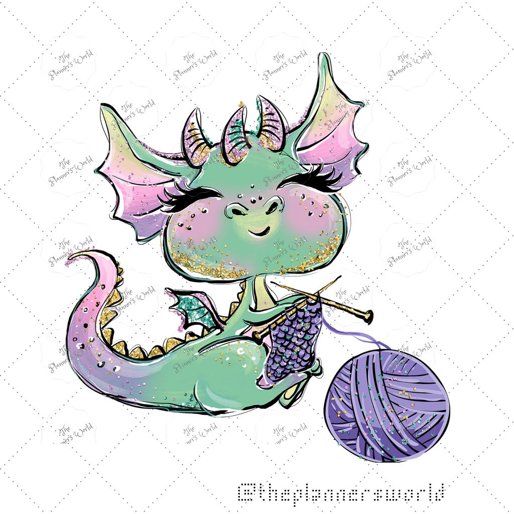 Dragons Relaxing Die Cuts - The Planner's World
