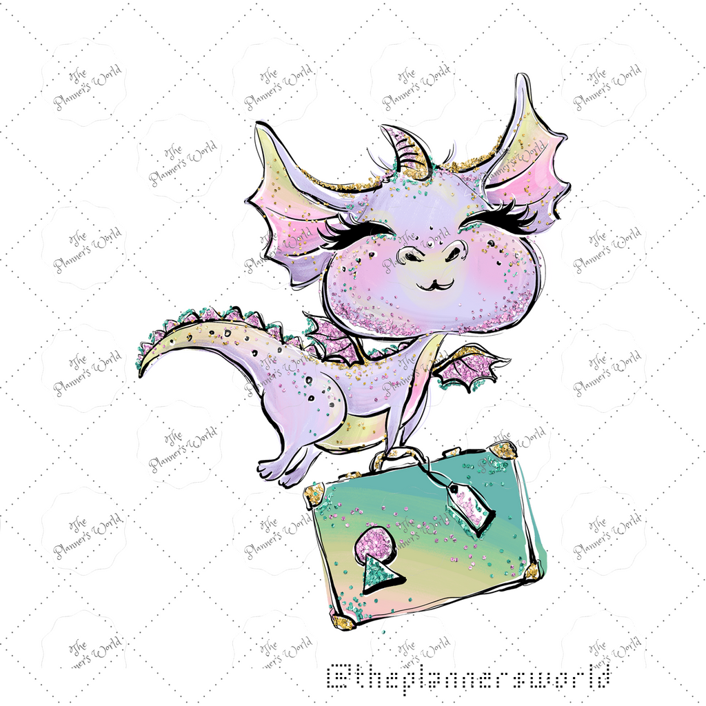 Dragons Relaxing Die Cuts - The Planner's World