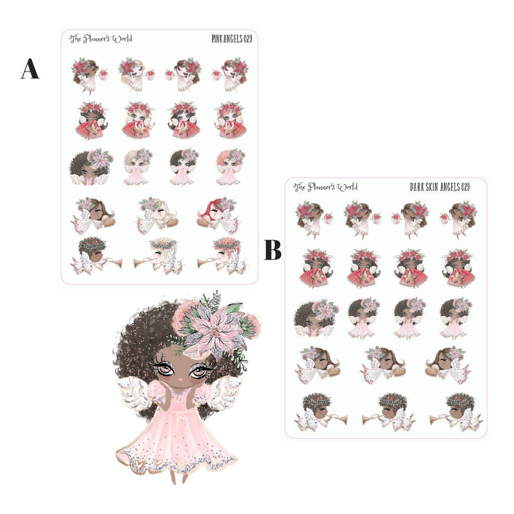 Angels Stickers - The Planner's World