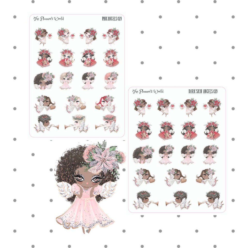 Angels Stickers - The Planner's World