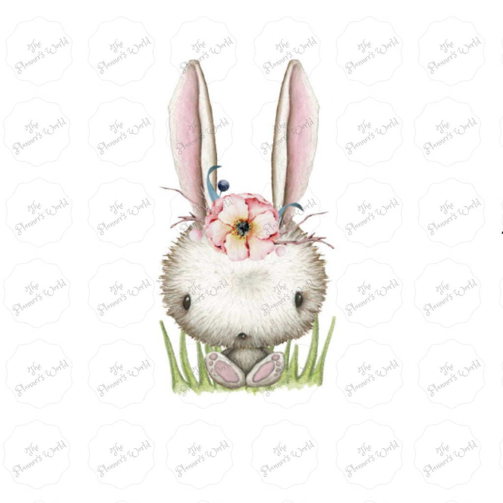 Springtime Bunny planner Die Cut - The Planner's World