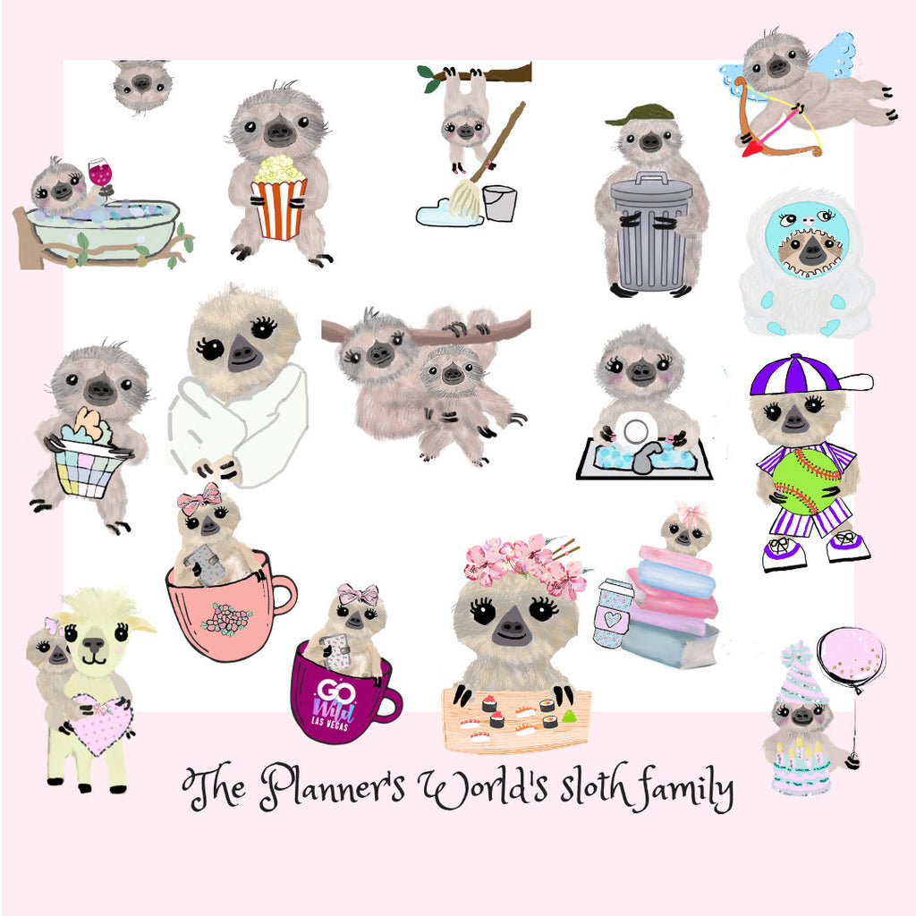 Slay the day planner stickers and Die Cuts - The Planner's World